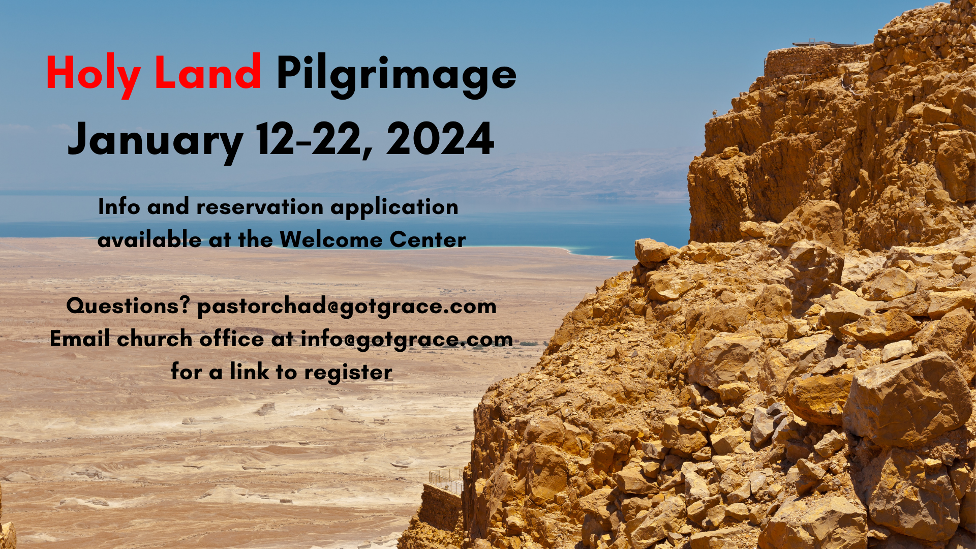 Holy Land Pilgrimage